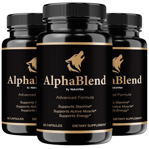 AlphaBlend Supplement Bottle